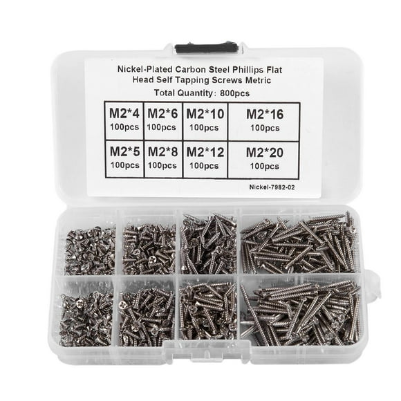 M4x12mm Thread 316 Stainless Steel Truss Phillips Head Self Tapping Screw 15pcs